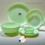 سرویس 26 پارچه دیوالی سبز لب طلا نیو گلدن اپال