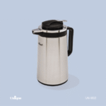 فلاسک استیل 1لیتر شیشه دار UNIQUE UN-1802