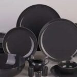 سرویس غذا خوری 6 نفره طوسی کرایس بزرگ بن سای 30 پارچه - max