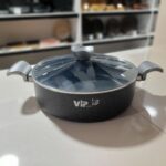 تابه 24 درب پیرکس دوطرف گرانیت طوسی vip